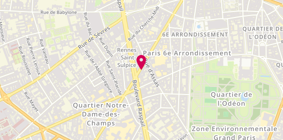 Plan de Civette Rennes, 111 Rue de Rennes, 75006 Paris