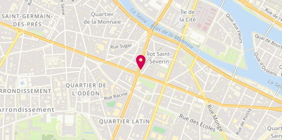Plan de B'Vape la Corona - St Michel, 21 Boulevard Saint-Michel, 75005 Paris