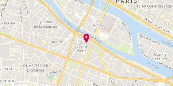 Plan de Rosie's BBQ, 13 Rue de la Huchette, 75005 Paris