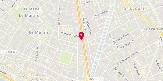 Plan de Kitclope, 57 Boulevard Beaumarchais, 75003 Paris