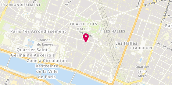 Plan de Les Jardins de Babylone, 23 Rue du Roule, 75001 Paris