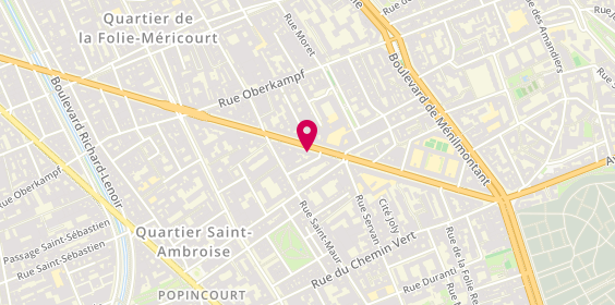 Plan de Kitclope Paris 11 République - le vape shop, 84 avenue de la République, 75011 Paris