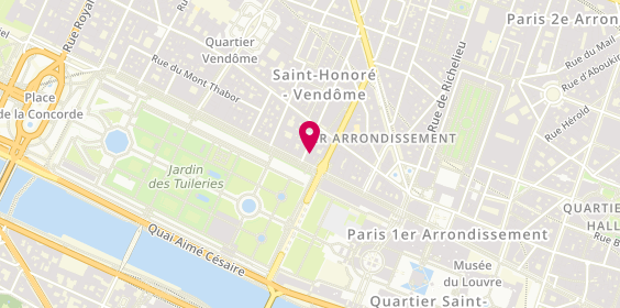Plan de High Vaping - e-liquides pour cigarette éléctronique & CBD, 4 Rue Saint-Roch, 75001 Paris