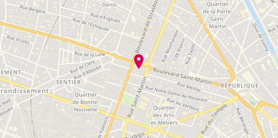 Plan de La Violette, 5 Boulevard Saint Denis, 75003 Paris