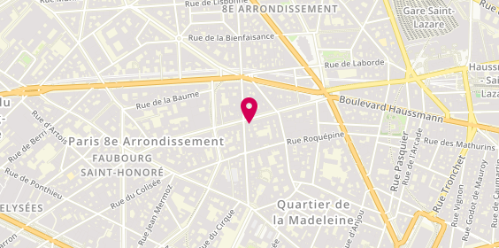 Plan de Fogz, 27 Rue la Boétie, 75008 Paris
