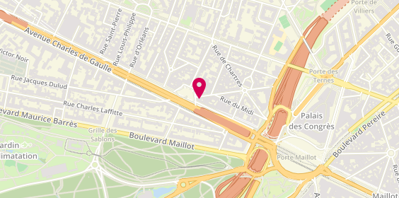 Plan de Altersmoke, 44 avenue Charles de Gaulle, 92200 Neuilly-sur-Seine