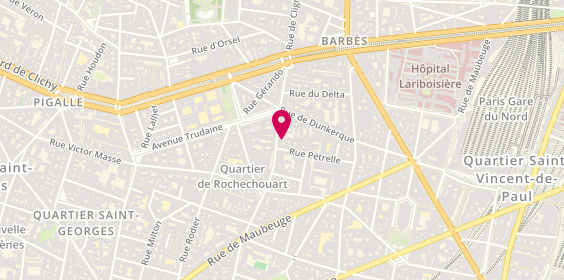 Plan de Kitclope Paris 9 Rochechouart - le vape shop, 64 Rue Marguerite de Rochechouart, 75009 Paris
