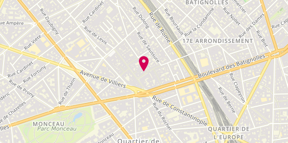 Plan de Skysmokers, 112 Rue des Dames, 75017 Paris