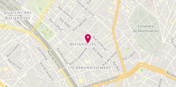 Plan de Kitclope Paris 17 Batignolles - le vape shop, 46 Rue la Condamine, 75017 Paris