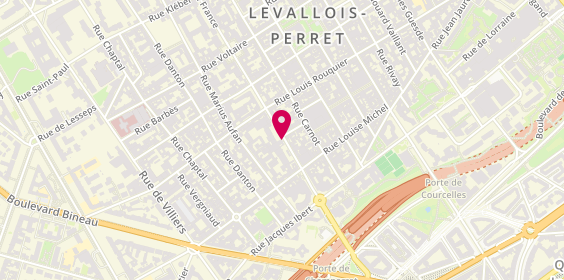 Plan de La Boutique à Vapeur, 35 Rue Anatole France, 92300 Levallois-Perret