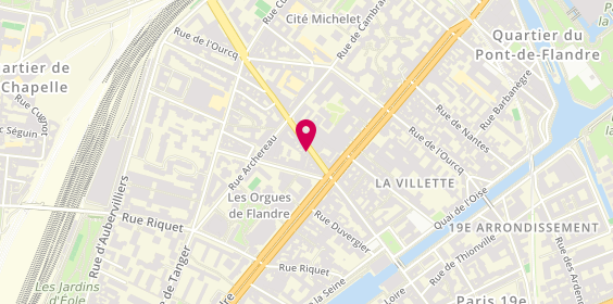 Plan de Icig Smoke Me Cijarette Cigarillo Ci, 197 Rue de Crimée, 75019 Paris