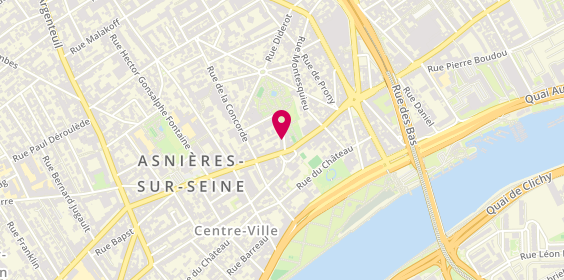 Plan de DreamVape, 1 Rue Jardins, 92600 Asnières-sur-Seine