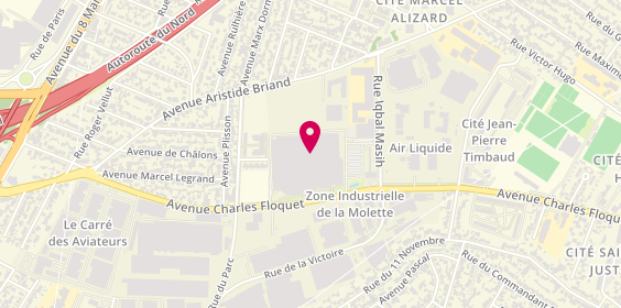 Plan de Innovap, 192 avenue Charles Floquet, 93150 Le Blanc-Mesnil