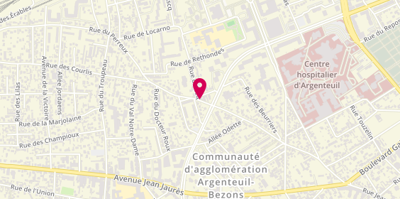Plan de Le Fortuna, 100 Rue du Perreux, 95100 Argenteuil