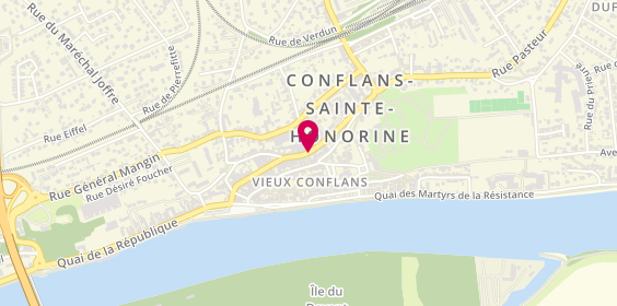 Plan de Ivapote, 48 Rue Maurice Berteaux, 78700 Conflans-Sainte-Honorine