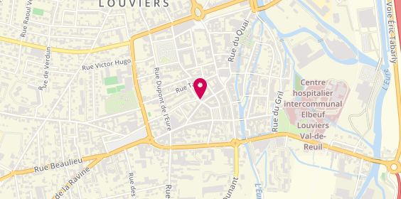 Plan de Arôme Shop, 14 Rue Aux Huiliers, 27400 Louviers