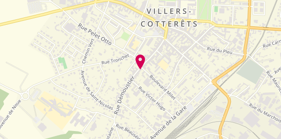 Plan de Keepkontrol, 2 Boulevard Milet, 02600 Villers-Cotterêts