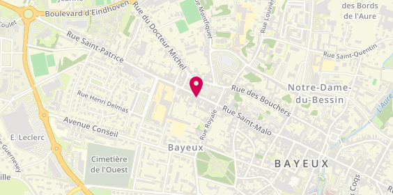 Plan de Couleur Vape, 35 Rue Saint-Patrice, 14400 Bayeux