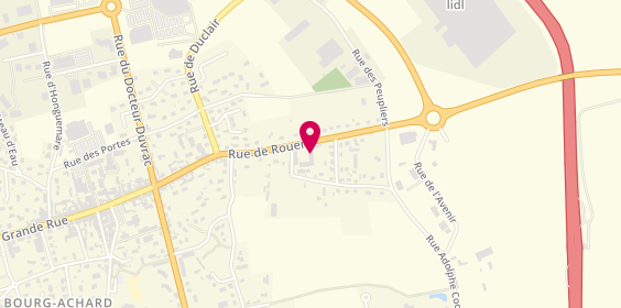 Plan de L'Atelier de la Vape, 215 Rue de Rouen, 27310 Bourg-Achard