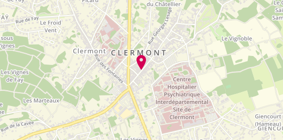 Plan de Vapote Shop, 41 Rue République, 60600 Clermont