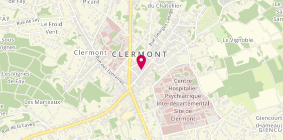 Plan de Pro'vap, 41 Rue de la République, 60600 Clermont