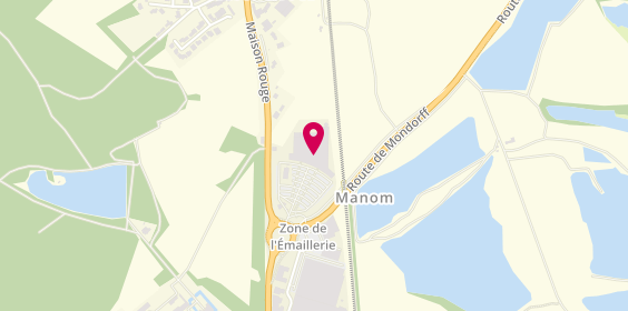 Plan de Mag Presse Manom, 1 Route de Mondorff, 57100 Manom