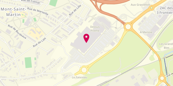 Plan de E-Clope, Centre commercial Auchan Pôle Europe
1 Avenue de l'Europe, 54350 Mont-Saint-Martin