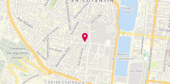 Plan de Smoke.e, 40 Rue Gambetta, 50100 Cherbourg-en-Cotentin