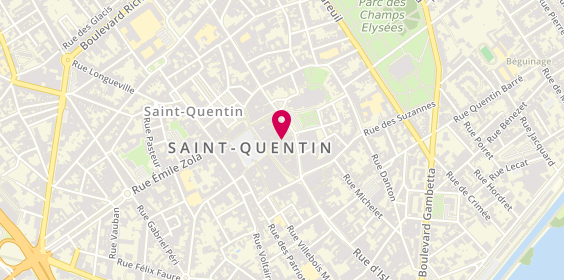 Plan de J Well Belgique, 16 Rue Toiles, 02100 Saint-Quentin