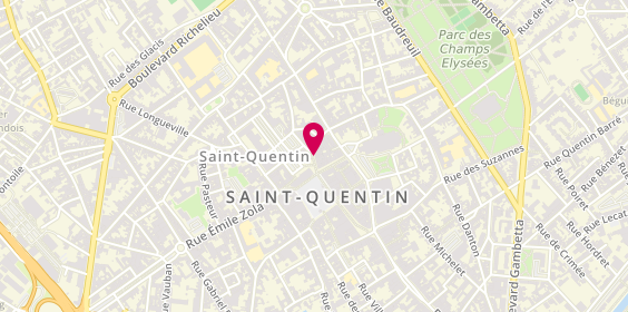 Plan de J Well, 16 Rue Croix Belle Prte, 02100 Saint-Quentin