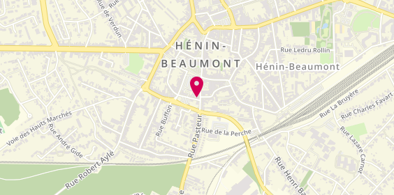 Plan de Le Galopin, 162 Rue Pasteur, 62110 Hénin-Beaumont