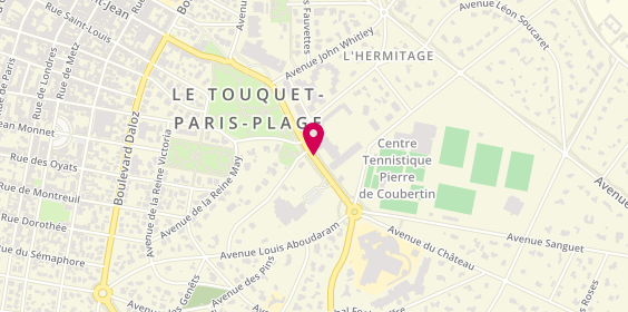 Plan de Smok'air Store, 14 Pl. De l'Hermitage, 62520 Le Touquet-Paris-Plage