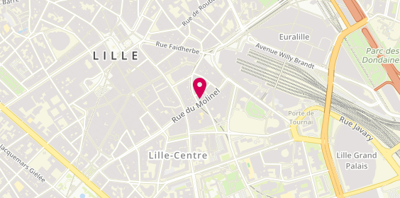 Plan de VAPOSTORE, 44 Rue Molinel, 59800 Lille