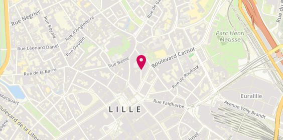 Plan de Point Smoke, 24 Rue de la Clef, 59800 Lille