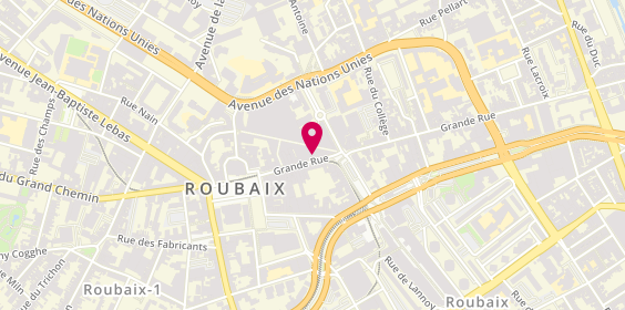 Plan de Vapostore Roubaix - Cigarettes électroniques - 59100, 31 Grande Rue, 59100 Roubaix