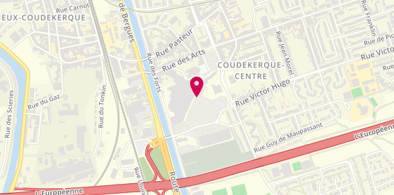 Plan de Cigusto, Centre Commercial Cora
Rue Jacquard, 59210 Coudekerque-Branche